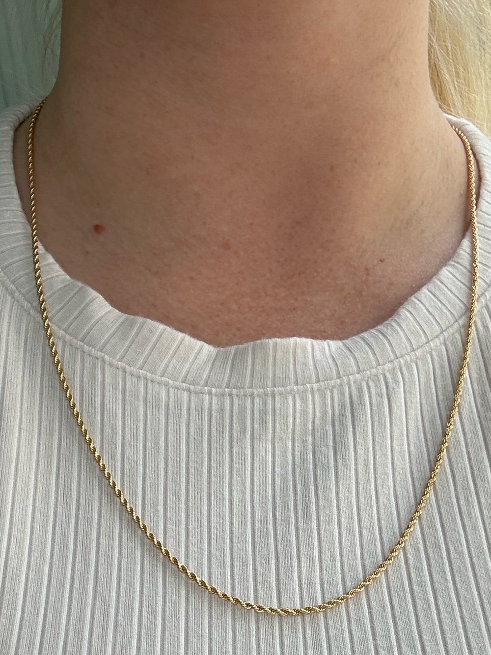 Classic GP Rope Chain Necklace - Picture 1 of 10